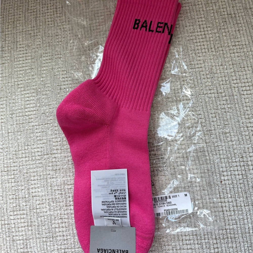 Balenciaga Socks in Pink